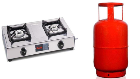 अग्नीपीडितलाई ग्यास सिलिण्डर र चुलो