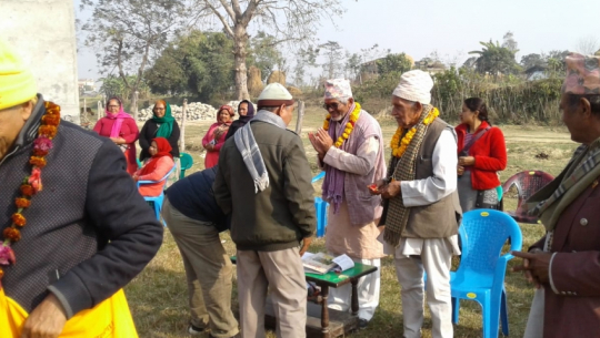Sitaram Awasthi elected as the President of Vishwa Hindu Mahasangh