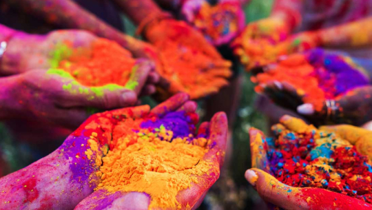 Phagu Purnima celebrated in hills today, terai to mark holi tomorrow