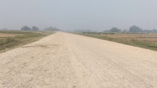 हुलाकी सडक निर्माणमा ठेकेदारको लापरबाही