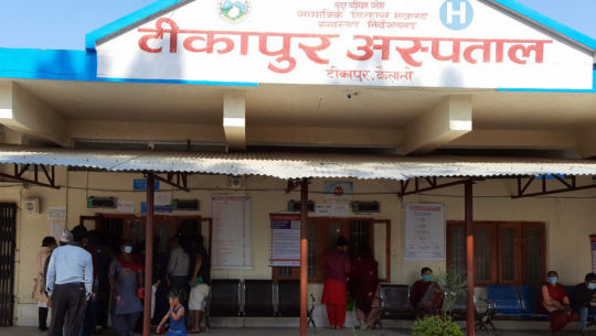 टीकापुरकी विनिताले ३१ हप्तामै जन्माइन छोरी