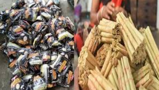 कञ्चनपुरमा भन्सार छलीका बिडी र सुर्ती बरामद