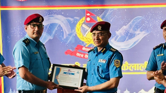 SI Suresh Bahadur Bohara named 'Police of the Month' for role in murder investigation
