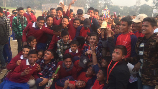 Kailali Vidya Niketan winners of Caspian Cup