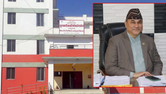 विहिबार सुदूरपश्चिमका मुख्यमन्त्रीले विश्वासको मत लिँदै
