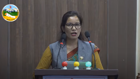 बजेटमाथिको छलफलमा प्रदेश सांसद खेमादेवीले कमिसनखोर भनेपछि... 