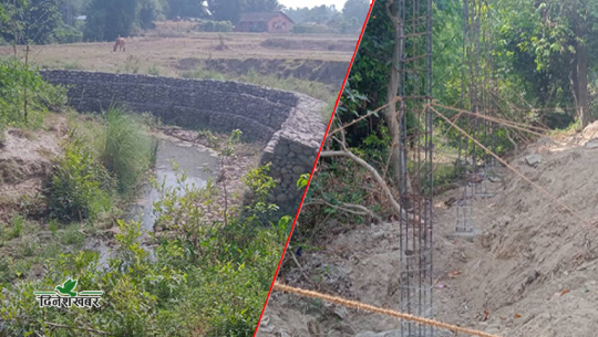 धनगढी उपमहानगरमा रोकिएन खोलानाला अतिक्रमण