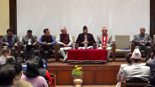 कांग्रेस संसदीय दलको बैठक बस्दै