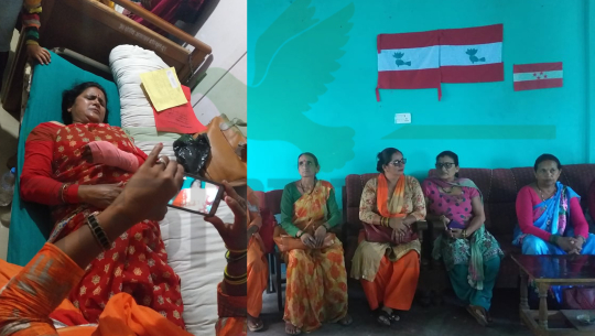 डडेल्धुरामा महिला संघकी नेतृहरुमाथि कुटपिट