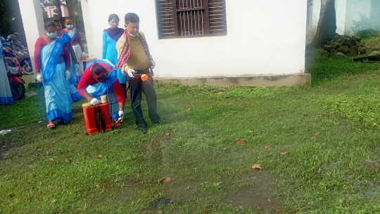 गोदावरीमा डेंगुको रोकथामको लागि ‘लार्भा खोज र नष्ट गर’ अभियान सुरु