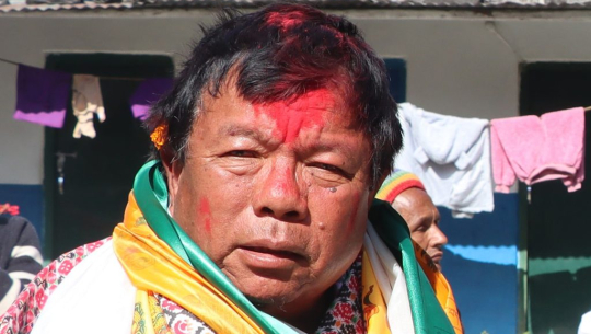 म्याग्दीमा स्वतन्त्र उम्मेदवार महाविर पुनको निर्वाचित