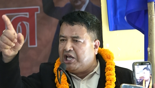 अध्यक्ष ओलीलाई पुनः प्रधानमन्त्री बनाउँछौंः नेता बस्नेत