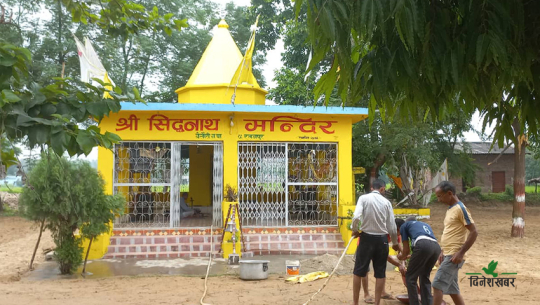 बेलौरीमा मन्दिरको जग्गा मिचेर बाटो माग, घेरबारमा अवरोध गर्ने ८ जनाविरुद्ध मुद्दा