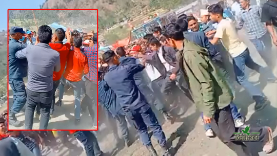 बैतडीमा माओवादीको कार्यक्रममा लफडा, एक युवक घाइते (भिडिओसहित)