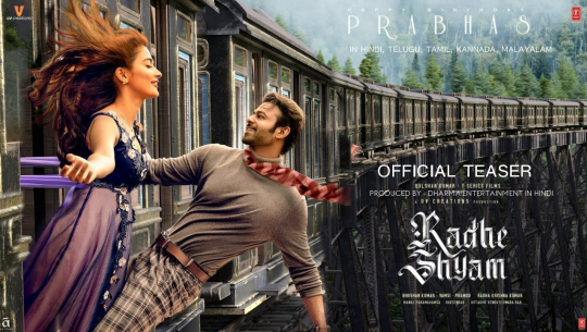 प्रभासको ‘राधे श्याम’को टिजर सार्वजनिक