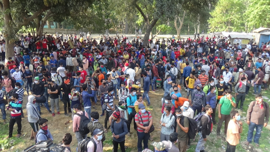 कैलालीका कोरोना संक्रमित युवक ११ गते ९९९ को भीडमा गौरीफन्टा थिए