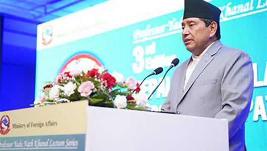 वार्ता र कूटनीतिबाट भारतसँगका समस्या समाधान गर्नुपर्छः परराष्ट्रमन्त्री