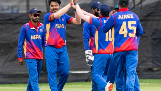 करणको उत्कृष्ट ब्याटिङमा स्कटल्यान्डविरुद्ध नेपालको रोमाञ्चक जित