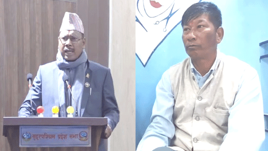सुदूरपश्चिममा नागरिक उन्मुक्तिका २ मन्त्रीले पदभार ग्रहण गर्दै