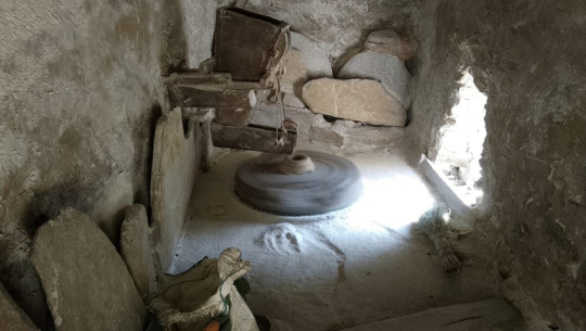 Dharapani residents continue to depend on traditional water ghat for grinding wheat