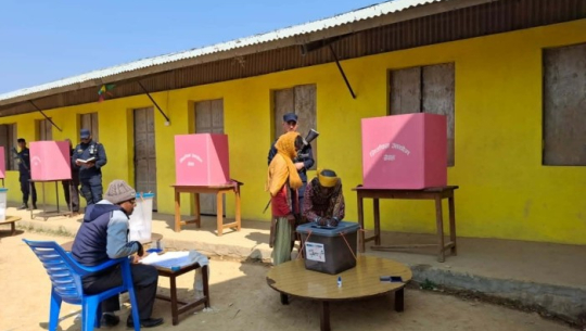 बैतडीमा दिउँसो ३ बजेसम्म ३५ प्रतिशत मत खस्यो 