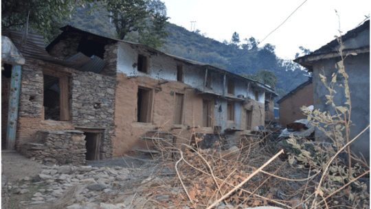 बाढी र भूकम्पले उठीवास बझाङको परिङाल