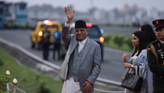 पूर्व प्रधानमन्त्री पुष्पकमल दाहाल कञ्चनपुर आउँदै 
