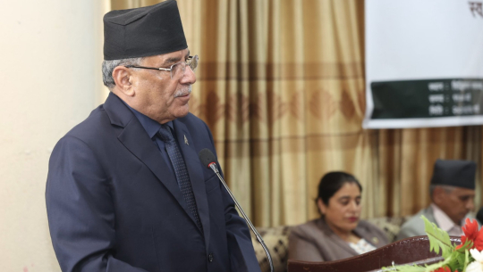 भ्रष्टाचारविरुद्धको अभियान छोडदैन, बरु सरकार छोड्छुँः अध्यक्ष प्रचण्ड