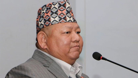 Prem Bahadur Ale says his candidacy Is focused on taking action against corruption