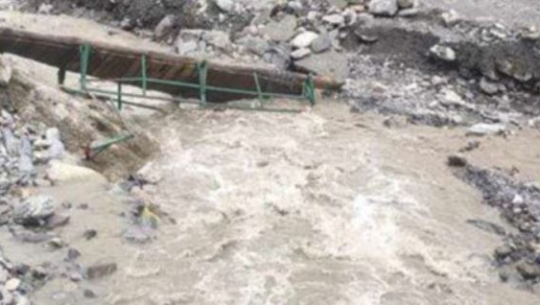 लास्कुगाड र निजाङ्गखोलाका पुल अझै बनेनन्, पुनर्निर्माण प्रक्रिया अलपत्र 