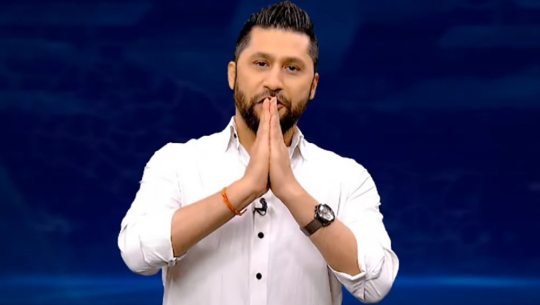 गृहमन्त्री रवि लामिछाने प्रहरी हेडक्वार्टरमा 
