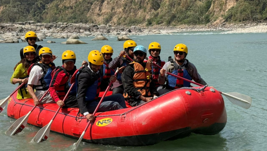 महाकाली नदीमा र्‍याफ्टिङ सुरु 