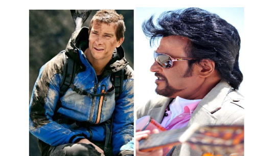 म्यान भर्सेस वाइल्डमा रजनीकान्त देखिने