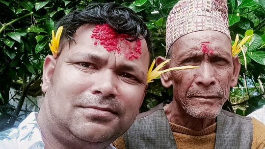 गायक राजु परियारलाई पितृ शोक