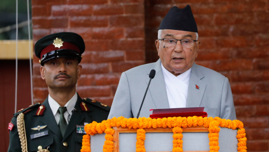 शान्ति, सुशासन र विकासको जनआकाङ्क्षा पूरा गर्न निर्वाचन सफल पारौंः राष्ट्रपति