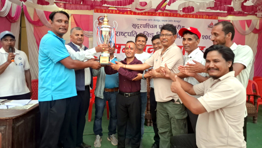 प्रदेश स्तरीय रास्ट्रपति रनिङ सिल्डमा कैलाली पहिलो