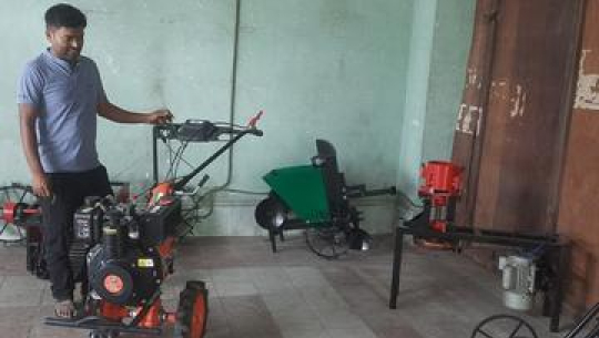 आविष्कार केन्द्रले बनायो दश किसिमका कृषि औजार