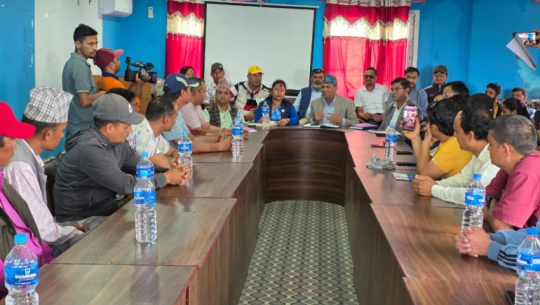 Towards resolution of Bagbazar-Anarkholi road boundary dispute in Dadeldhura