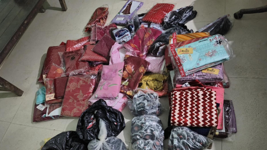 कैलालीमा करिब १० लाख बराबरका भन्सार छलीका सामान बरामद