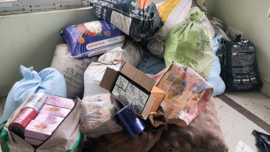 कञ्चनपुरमा दुई लाख बराबरको अवैध सामान बरामद