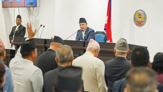विपक्षी दलकाे अवरोध पछि प्रतिनिधिसभाको दोस्रो बैठक स्थगित