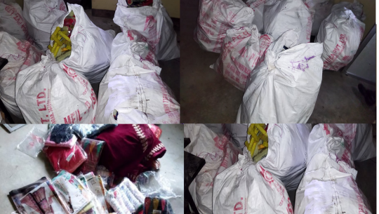 कञ्चनपुरबाट भन्सार छलीका सामान बरामद