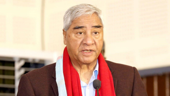 पूर्वप्रधानमन्त्री देउवा साउन २६ गते स्वदेश फर्किने