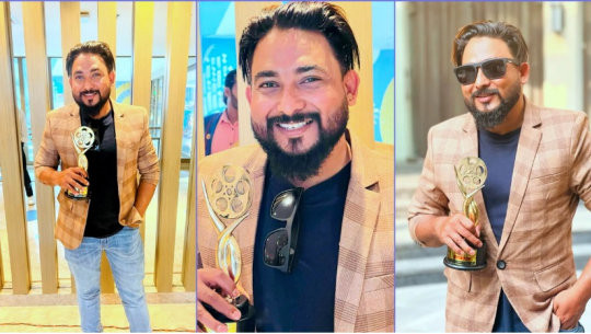 डडेल्धुराका शेरले पाए ‘उत्कृष्ट आधुनिक पुरुष गायक’को अवार्ड