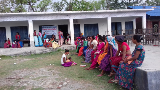 पाठेघर सम्वन्धी स्वास्थ्य शिविर