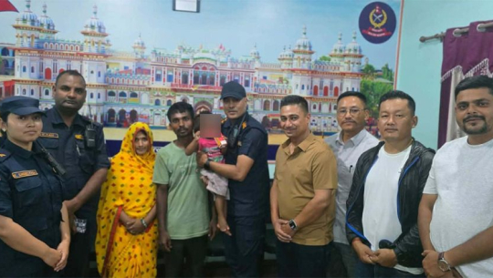 अपहरणमा परेको १२ दिनपछि १५ महिने बच्चाको सकुशल उद्धार