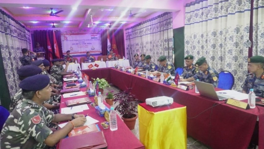 भारत र नेपालका सुरक्षा अधिकारीबिच सीमा समन्वयात्मक बैठक सम्पन्न