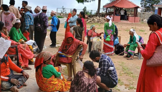 बैतडीमा शिविरमार्फत राष्ट्रिय परिचयपत्र विवरण सङ्कलनको काम हुदै
