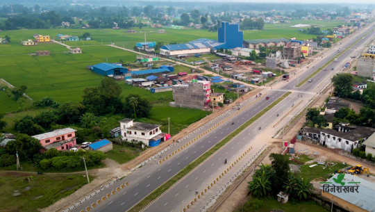 धनगढी–अत्तरिया ६ लेन सडकको निर्माण अवधि सकियो, काम सकिएन