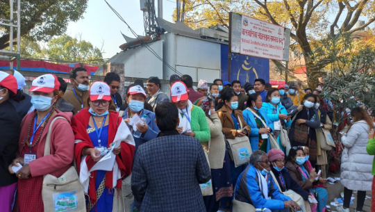 एक हजार बढी कांग्रेस महाधिवेशन प्रतिनिधिको स्वास्थ्य परीक्षण